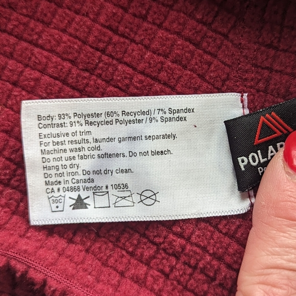 Mountain Equipment Co-op MEC 1/2 zip Sweater Polartec Size Medium - Picture 10 of 12